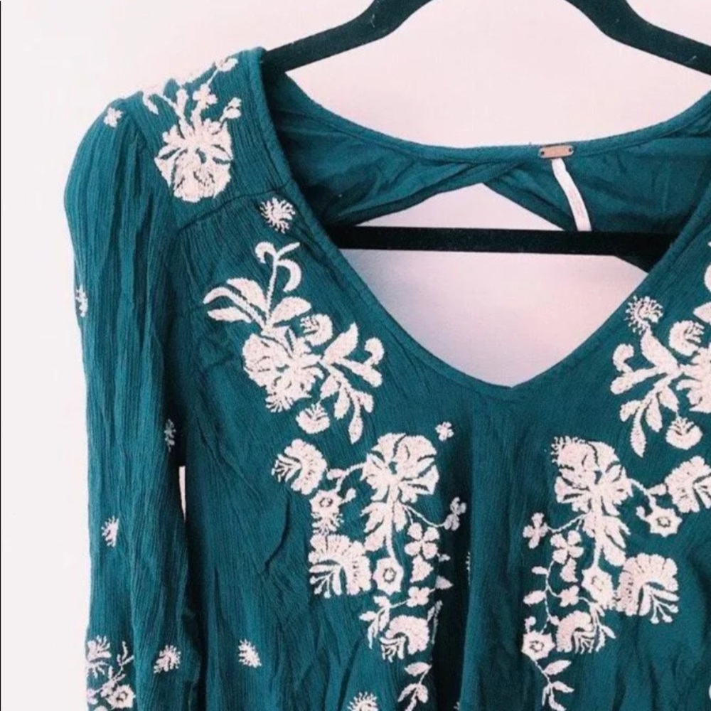 Free People Sweet Tennessee Embroidered Mini Dress - Picture 7 of 12